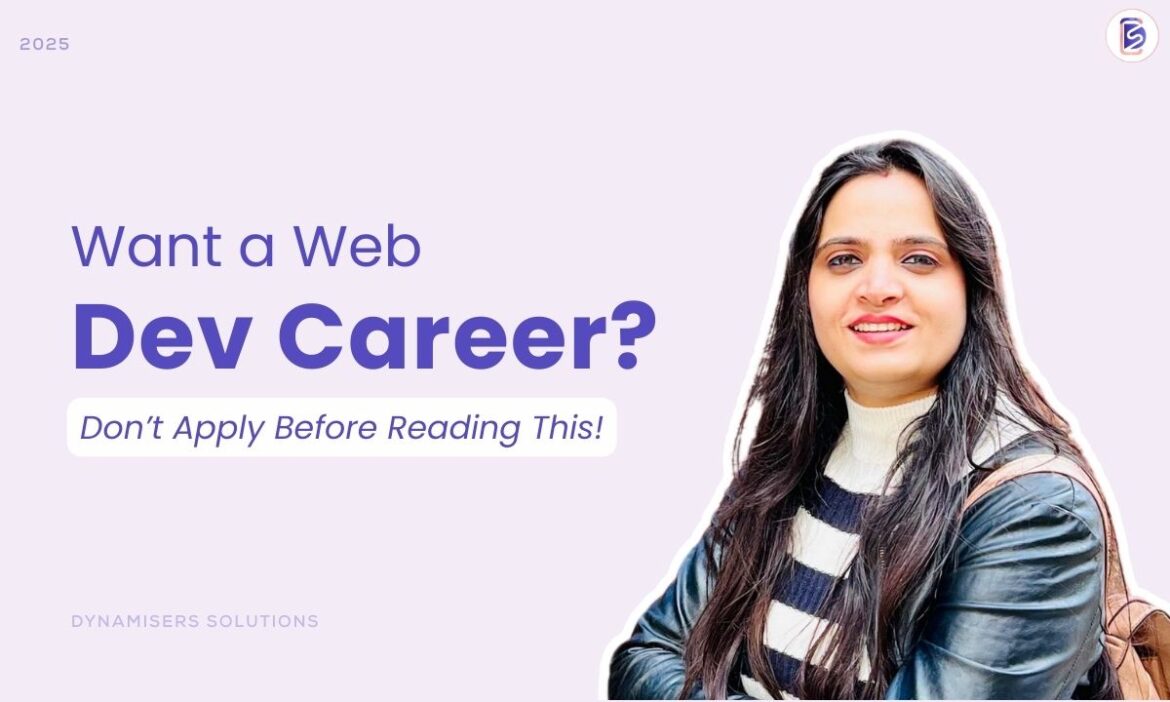 career in website development