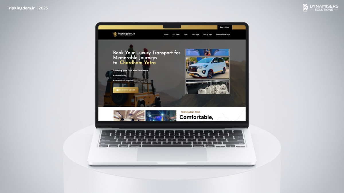 Travel - website development services