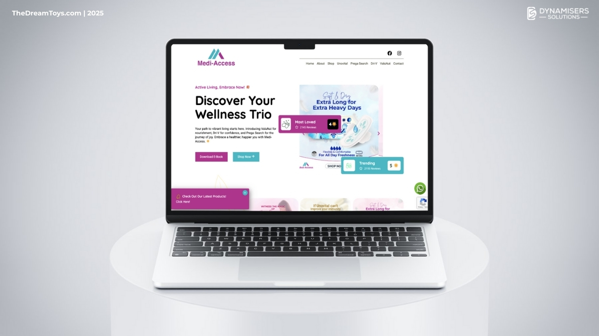 Travel - website development services